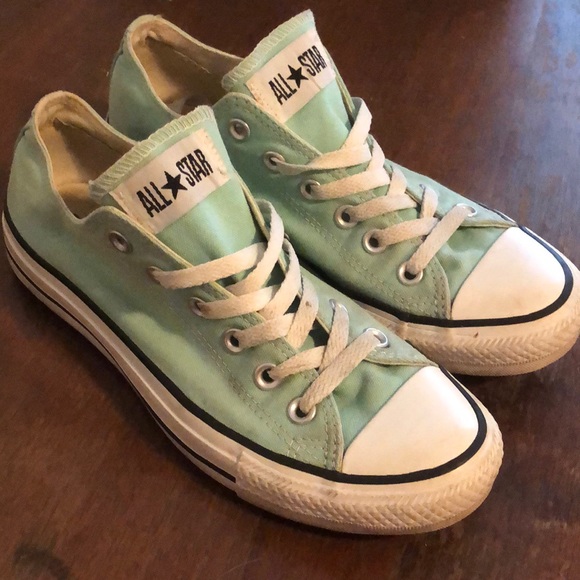 Converse Shoes - Mint Converse All Stars